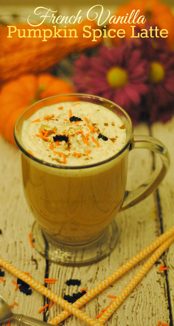Creamy Vanilla Pumpkin Spiced Latte